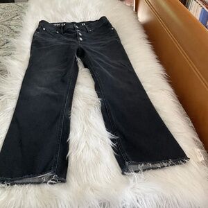 J. Crew Demi Boot Crop Black jeans